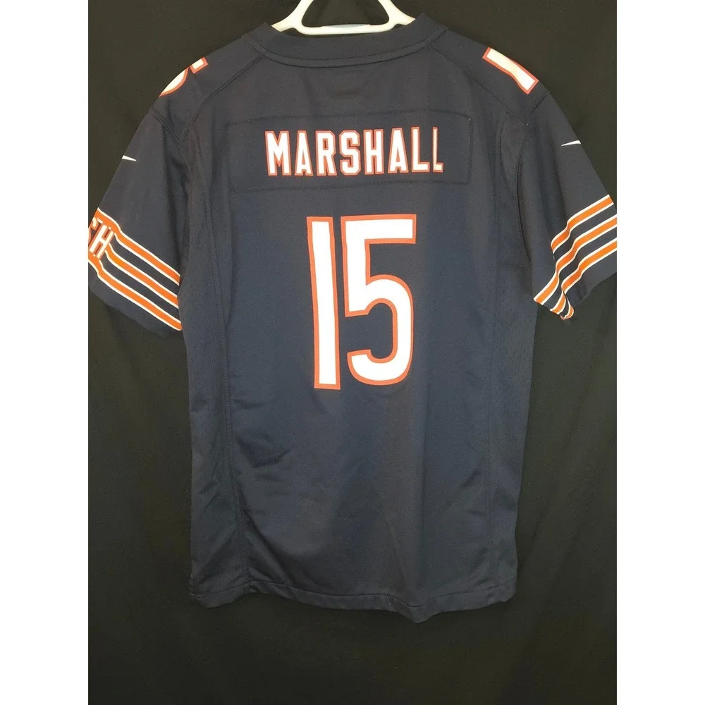 Nike On Field Chicago Bears Brandon Marshall 15 NFL Jersey kids‎ Size XL